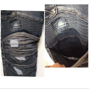 imperious biker jeans